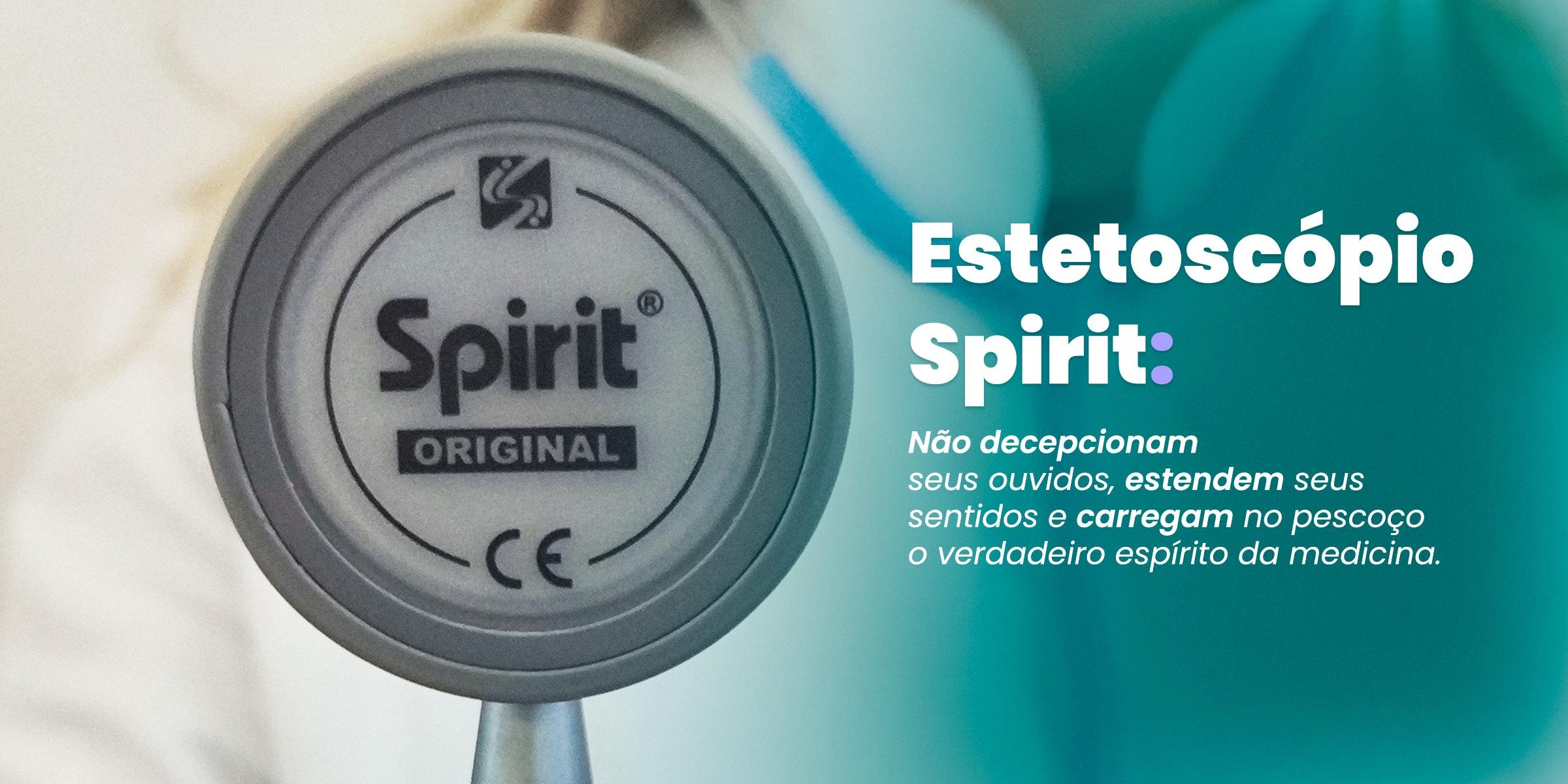 Estetoscópios Spirit: Não Decepcionam Seus Ouvidos, Estendem Seus Sentidos e Carregam no Pescoço o Verdadeiro Espírito da Medici